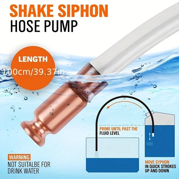 Manual water suction