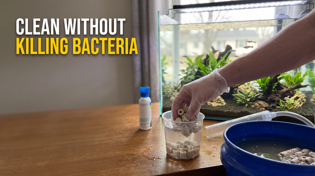 How to Clean an Aquarium Without Harming Beneficial Bacteria