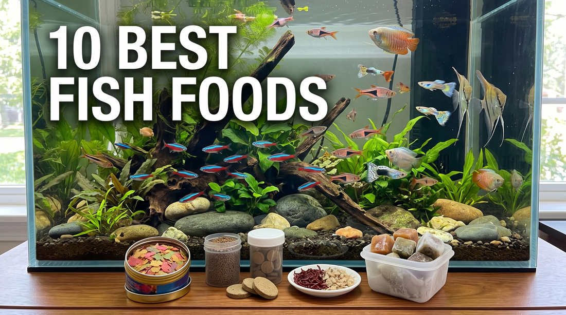 10 Best Aquarium Foods for Healthy Freshwater Fish