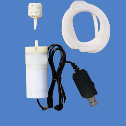 Air-lift fish waste collector