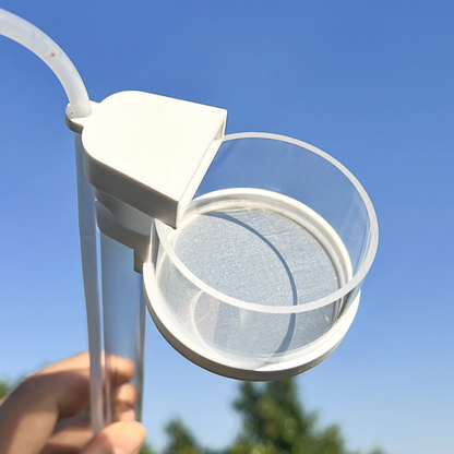 Air-lift fish waste collector