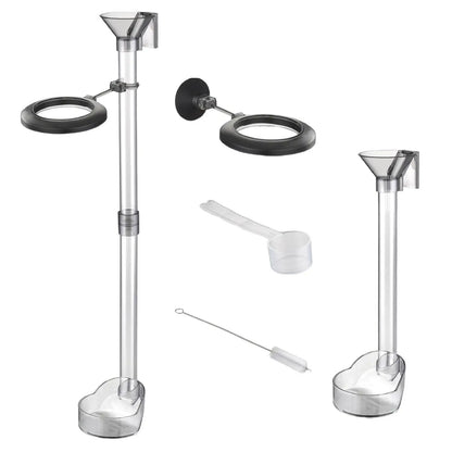 Fish feeding tube combo