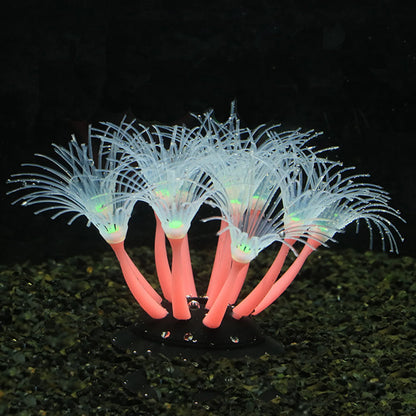 Silicone Glowing Coral Ornament