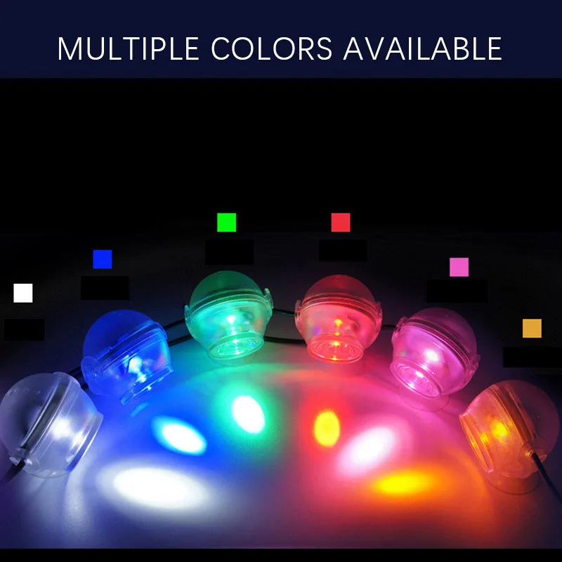 Multi-colored spot lights
