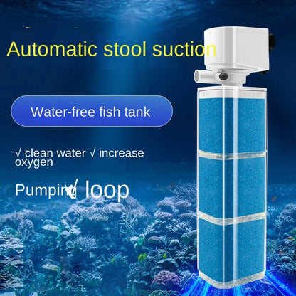 Built-in fish tank filter