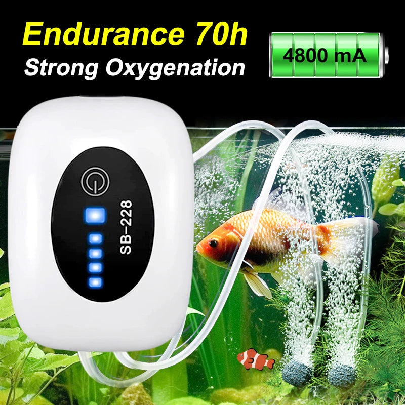 4800mAh Aquarium Oxygen