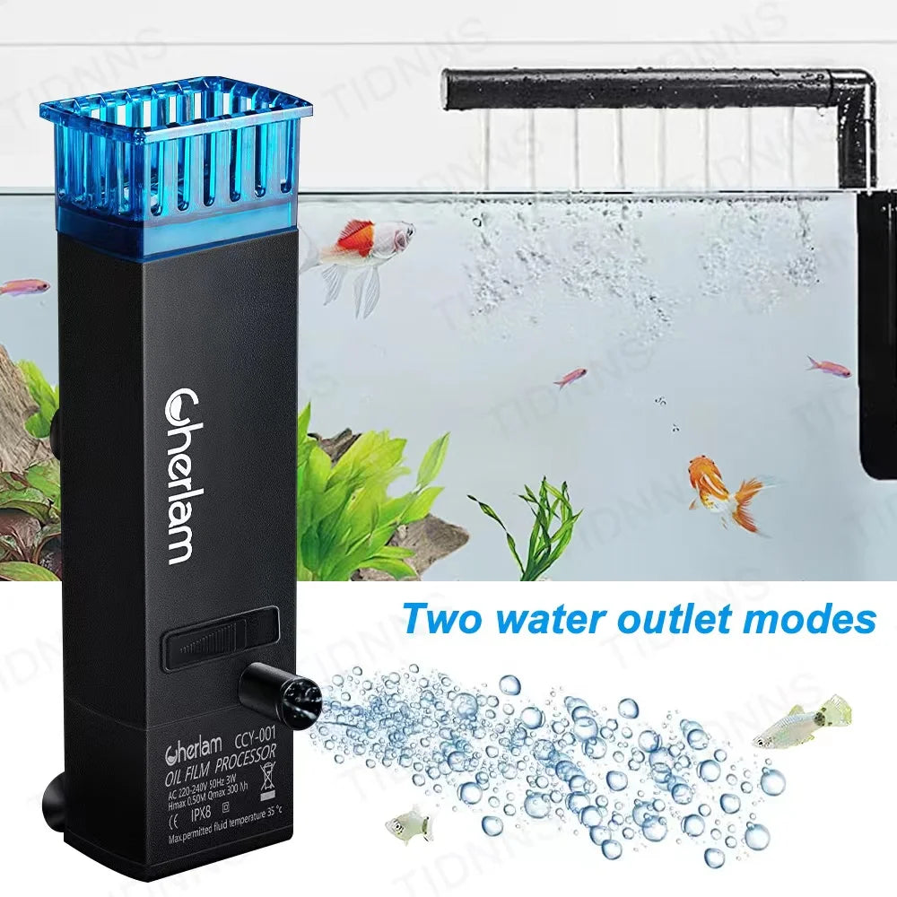 3W Aquarium Surface Oil Skimmer