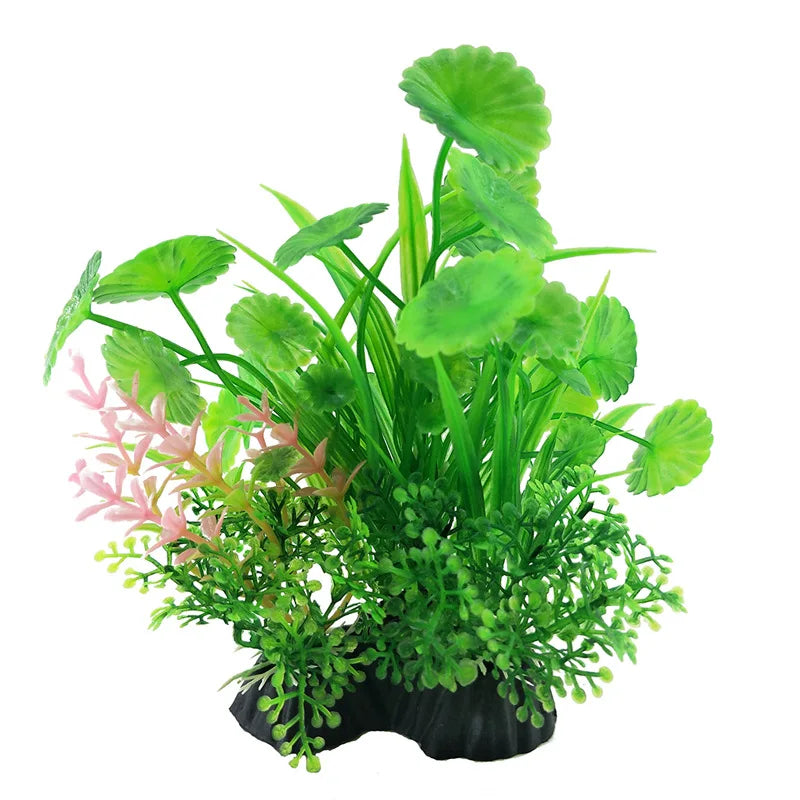 18 Kinds 14CM Artificial Aquarium Decor Plants