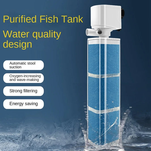 Built-in fish tank filter