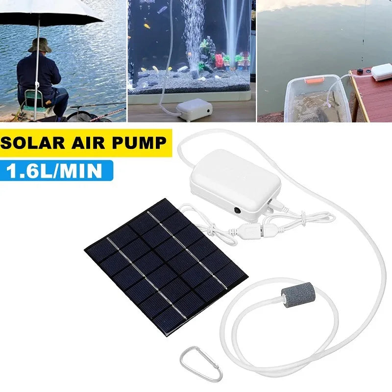 USB Fountain Panel Pump Oxygenation Solar Panel Water