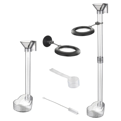 Fish feeding tube combo