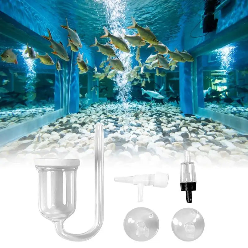 Glass Oxygen Refiner Aquarium