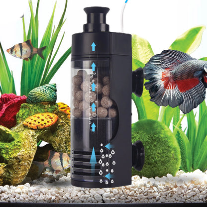 Multi-function fish tank filter