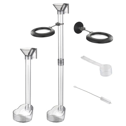 Fish feeding tube combo