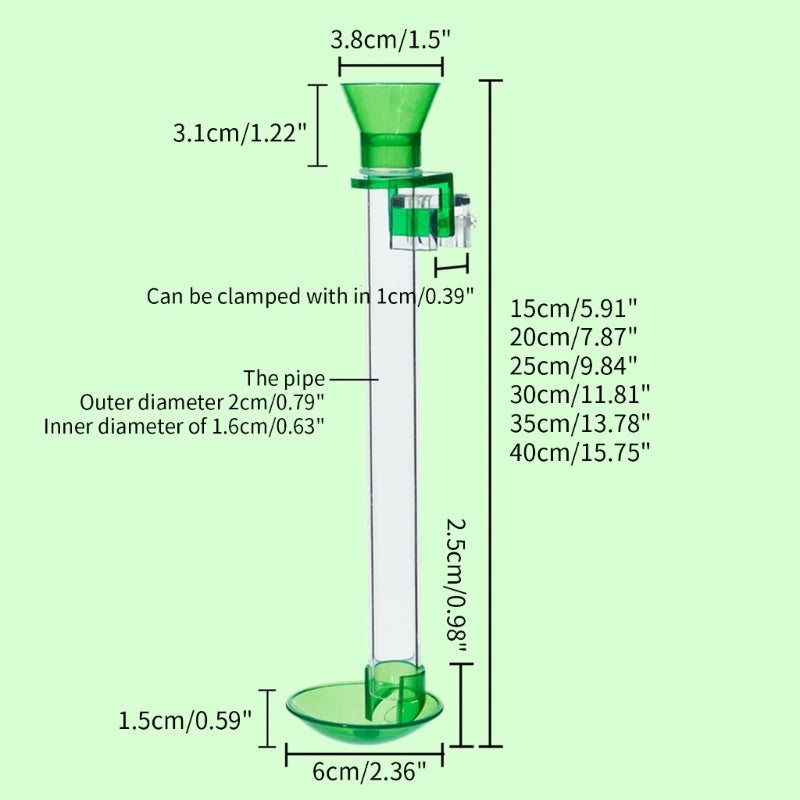 Fish Feeding Tube 6 Size